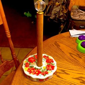 Pioneer woman paper towel holder